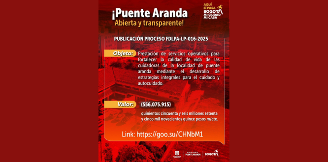 PUBLICACIÓN PROCESO FDJPA-LP-016-2025 PUBLICACIÓN PROCESO FDJPA-LP-016-2025