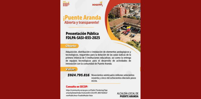 Presentación Pública FDLPA-SASI-033-2025 Presentación Pública FDLPA-SASI-033-2025