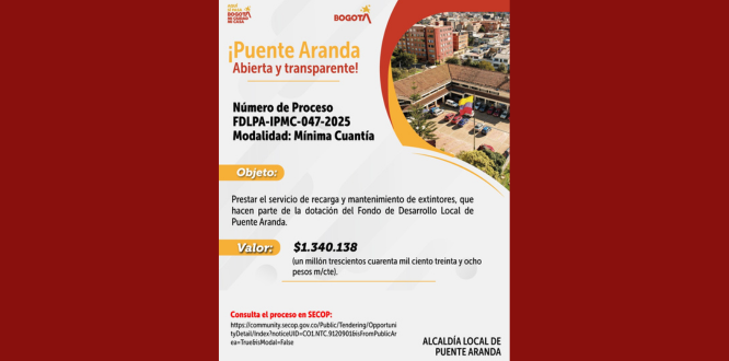 Proceso FDLPA-IPMC-047-2025 Modalidad: Mínima Cuantía Proceso FDLPA-IPMC-047-2025 Modalidad: Mínima Cuantía