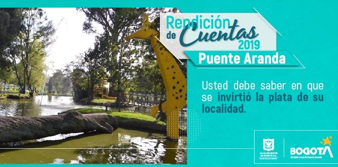 La Alcaldía Local de Puente Aranda inicia el proceso de rendición cuentas 2019 La Alcaldía Local de Puente Aranda inicia el proceso de rendición cuentas 2019