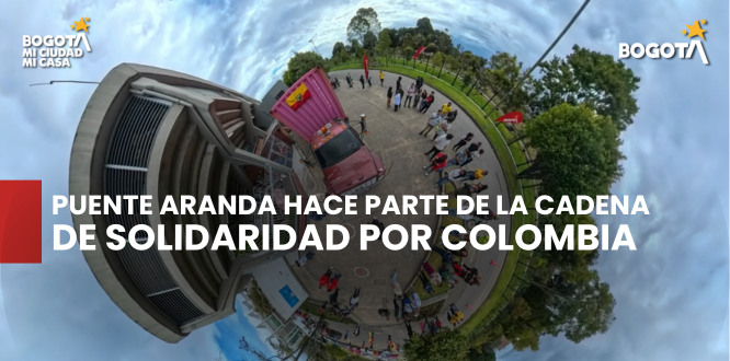 Bogotá se une por Colombia: Puente Aranda hace parte de la cadena de solidaridad con las familias afectadas por el sismo