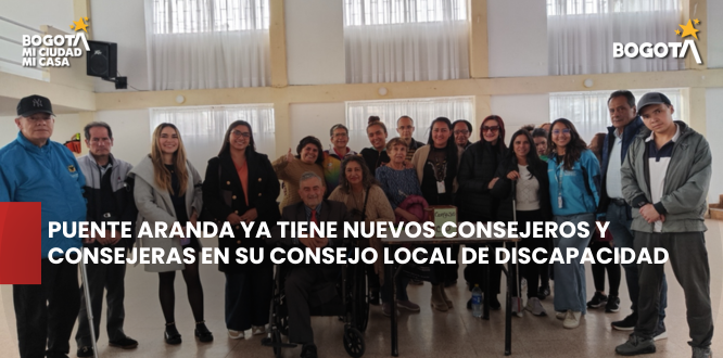 Puente Aranda ya tiene nuevos consejeros y consejeras en su Consejo Local de Discapacidad