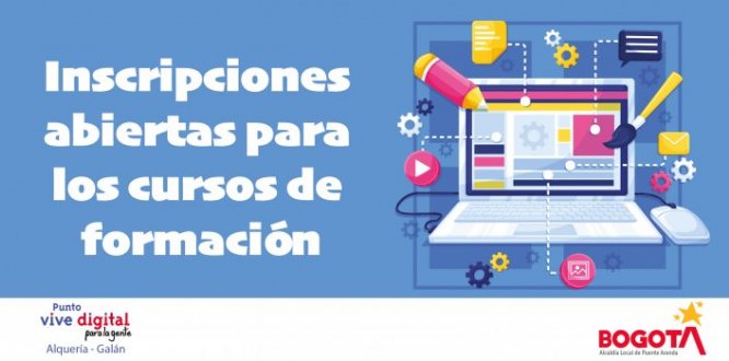 Inscríbase a los cursos de formación de los puntos Vive Digital Inscríbase a los cursos de formación de los puntos Vive Digital