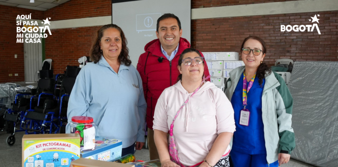 Puente Aranda fortalece la inclusión con la entrega de ayudas técnicas para personas con discapacidad Puente Aranda fortalece la inclusión con la entrega de ayudas técnicas para personas con discapacidad