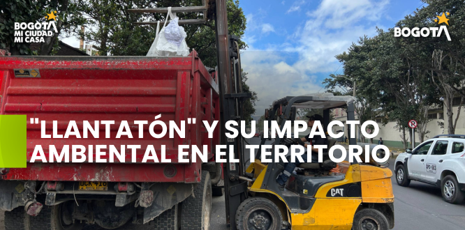 Los operativos "Llantatón" y su impacto ambiental en el territorio