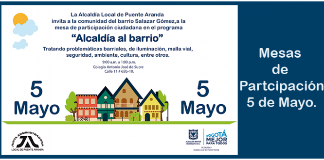 PARTICIPA DE ‘ALCALDÍA AL BARRIO’ PARTICIPA DE ‘ALCALDÍA AL BARRIO’
