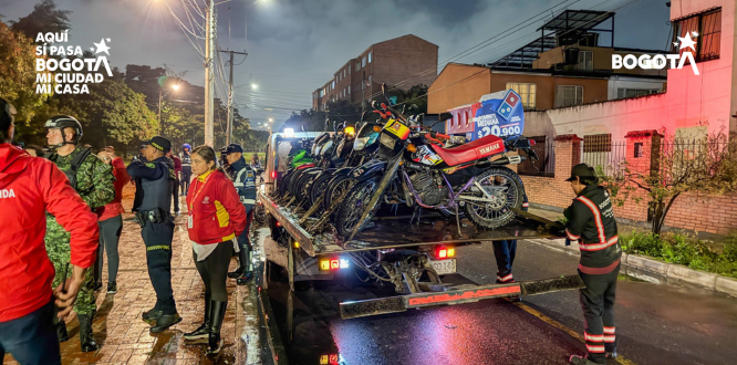 Operativo en Milenta dejó 22 comparendos y 14 motocicletas inmovilizadas por invasión del espacio público Operativo en Milenta dejó 22 comparendos y 14 motocicletas inmovilizadas por invasión del espacio público