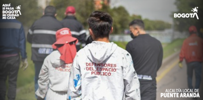 Operativo Espacio Público intervino seis puntos críticos en Puente Aranda y recuperó 500 metros de espacio público Operativo Espacio Público intervino seis puntos críticos en Puente Aranda y recuperó 500 metros de espacio público