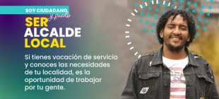 Convocatoria para seleccionar el alcalde o alcaldesa local de Puente Aranda